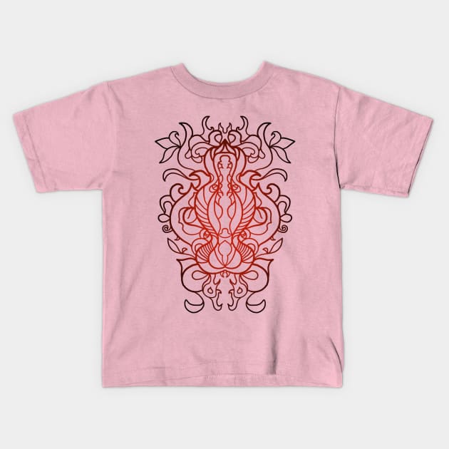 Deep Within Kids T-Shirt by Danispolez_illustrations